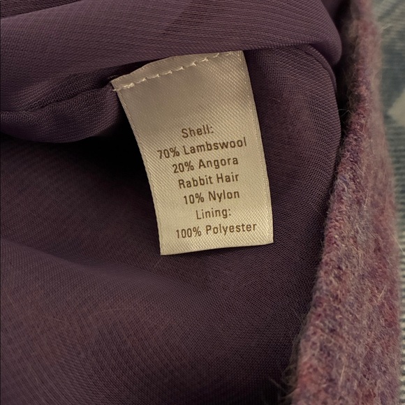 Caslon Purple Cardigan with Embellished Collar - Picture 5 of 5